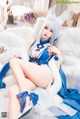 Coser @ Momoko 葵 葵: 信 浓 礼服 (30 photos)