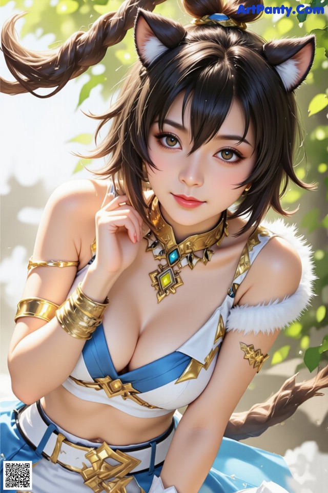 Hentai - Radiant Huntress in Verdant Silks Set.1 20250125 Part 3